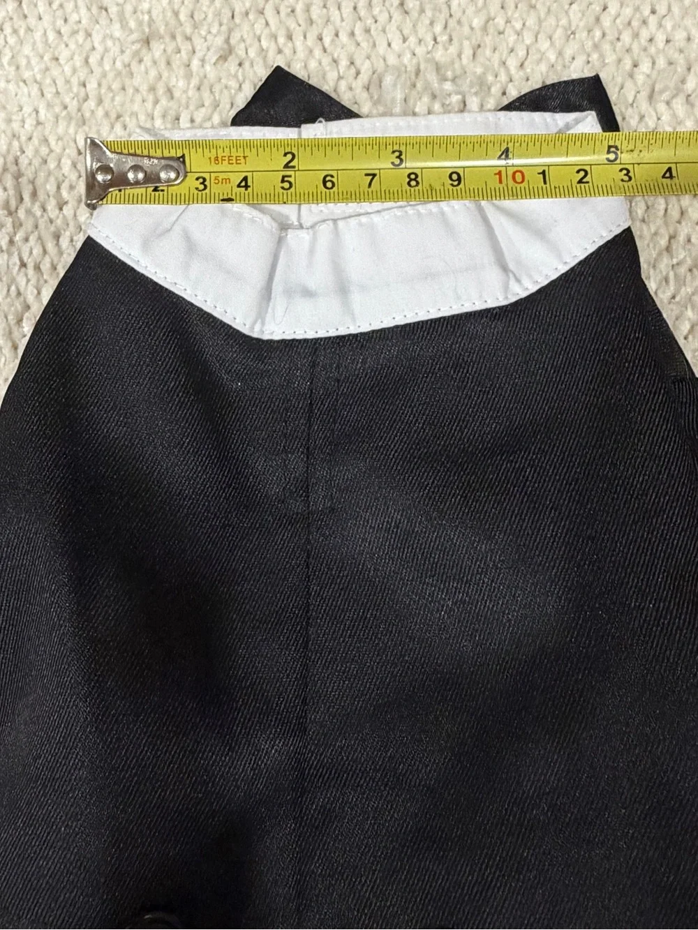 NWOT Dog Tuxedo with Bow Tie
